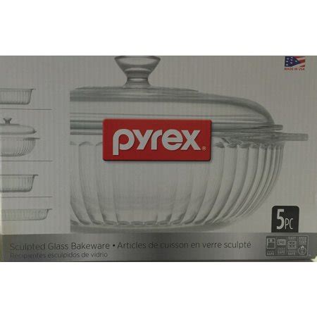 Shop anchor hocking at the amazon bakeware store. Pyrex Sculpted Set, 5 Piece - Walmart.com - Walmart.com
