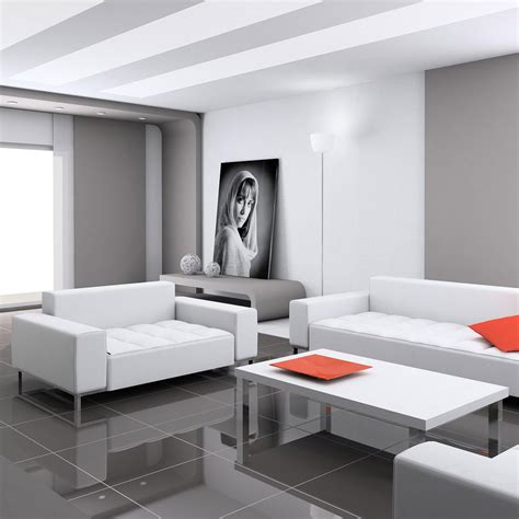 Minimalist Style Living Room Interior Designs With Minimalist Furniture