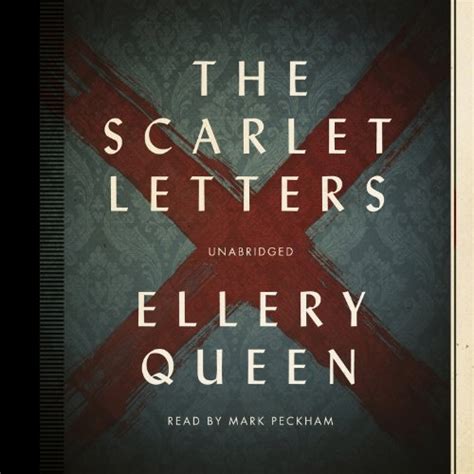 the scarlet letters ellery queen detective book 24 audio download ellery queen mark