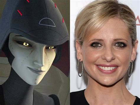 Sarah Michelle Gellar Playing The Seventh Sister On Star Wars Rebels