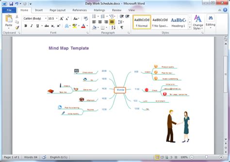 Mind Map Templates For Word