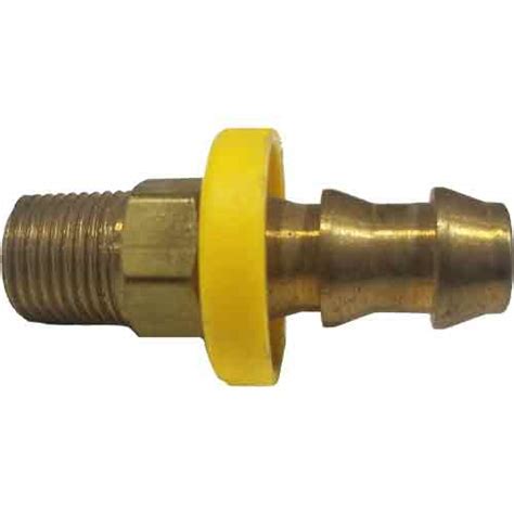 Kleen Rite Corporation Push On Fittings Male Adapter 516 X 18