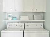 Storage Shelf Over Washer And Dryer Pictures