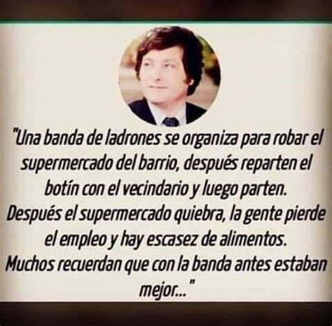 Martín guzmán no es una persona apta para el cargo. Javier milei: enemigo de macri y cristina fernandez ...