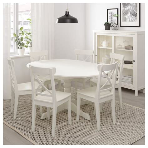 Your christmas starts with ikea. IKEA INGATORP White Extendable table | Small kitchen ...