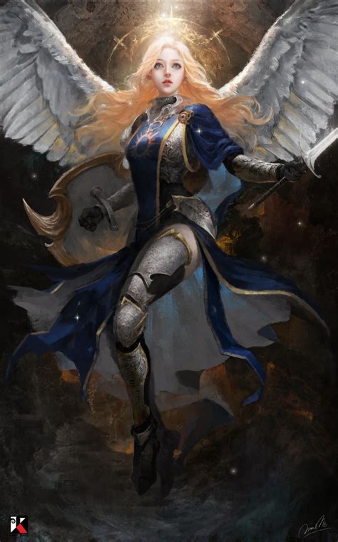 Angel By Benmoranartist On Deviantart Rpg Character Character