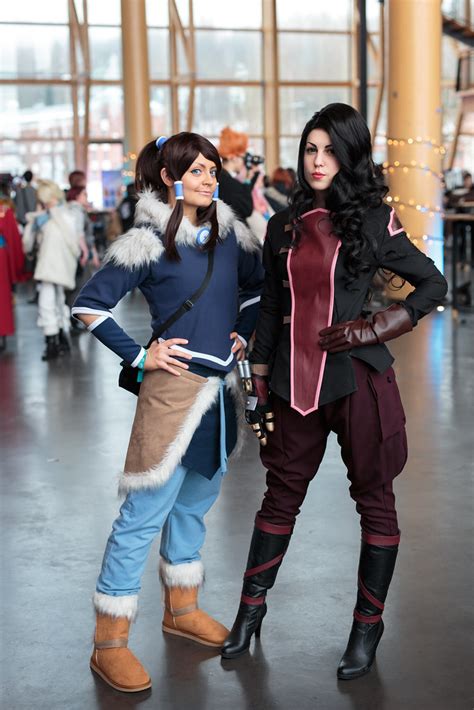 The Legend Of Korra Cosplay Avatar Cosplay Best Cosplay Couples Cosplay