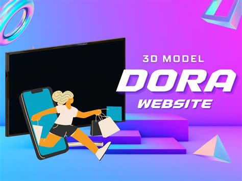 An Optimized 3d Model Website In Dora Run Dora Ai 3d Product Design