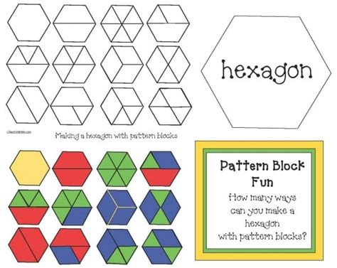 Freebie Challenge Students To Figure Out How Many Hexagons They Can
