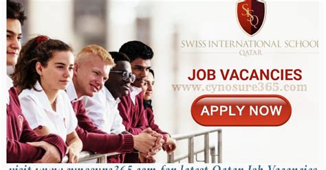 Swiss International School Job Vacancies Cynosure365