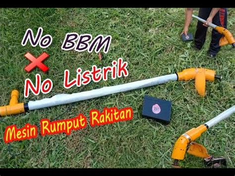 Description for mesin rumput elektrik 3. Kreatif Membuat Mesin Potong Rumput Elektrik Rakitan ...