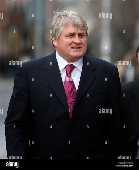 Prominent Businessman Denis Obrien On His Way Into The Dail To Attend