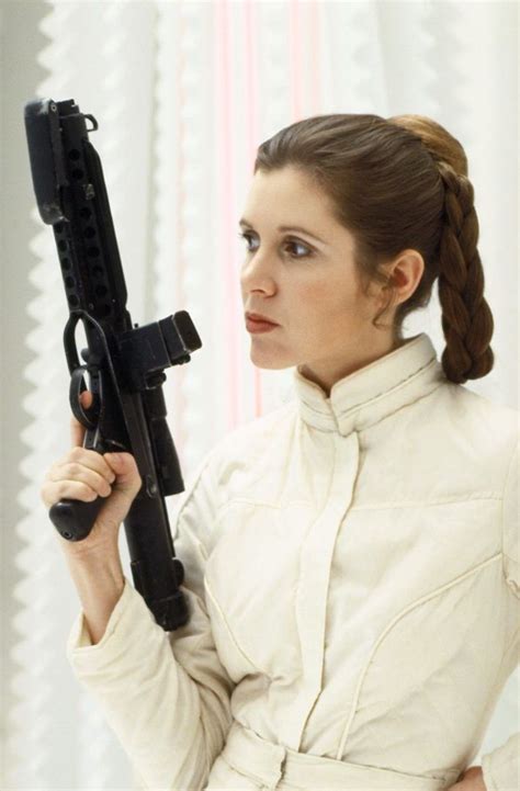 Carrie Fisher As Princess Leia In Star Wars Star Wars Leia Star