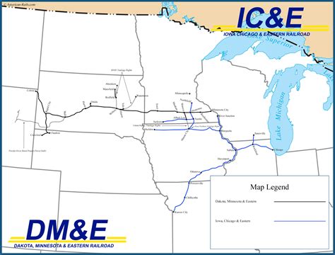 Iowa Chicago And Eastern Railroad A DM E Subsidiary