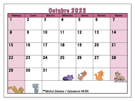 Calendarios De Octubre De 2024 Calendario Calendario De Octubre