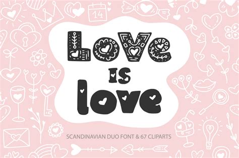 Love Is Love Font Free Font Download