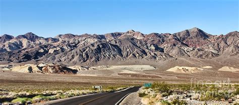 Death Valley Highway Photograph By Jack Schultz Fine Art America