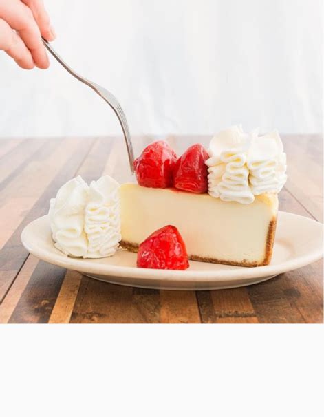 Cheesecake Factory Slices Are Half Price On July 30th Heres The Deal