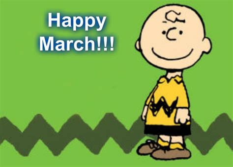 Happy March Happy March Charlie Brown And Snoopy Snoopy Love