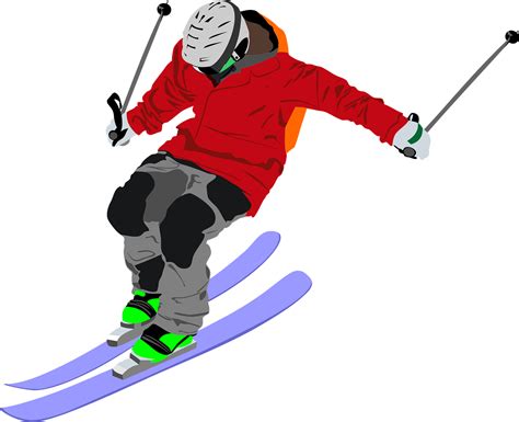 Skifahrer Ski Snowboard Skifahren Kostenlose Vektorgrafik Auf Pixabay