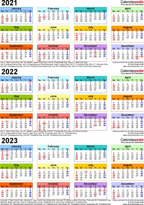 2021 2024 Calendar 20 Calendar 2021 To 2025 Free Download