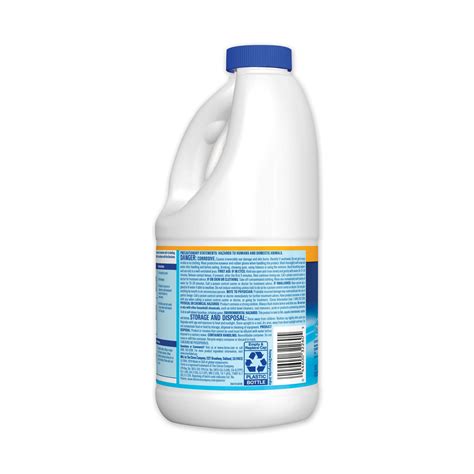 Clorox Regular Bleach With Cloromax Technology 43 Oz Bottle 6carton