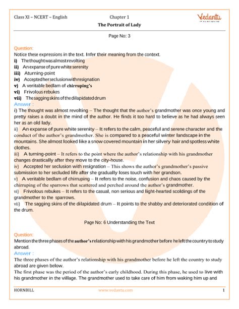 Ncert Solutions For Class 11 English Snapshots Chapter 7 Birth
