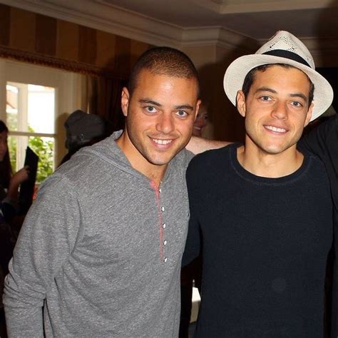 Here are some photos to celebrate rami and sami malek. Rami and Sami Malek | Celebrities, Twins, Favorite celebrities