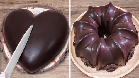 Chocolate Heart Cake Decorating Ideas Delicious Chocolate Cake