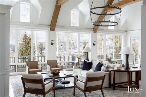 Artwork And Views Inspire An Aspen Homes Redesign Luxe Interiors Design