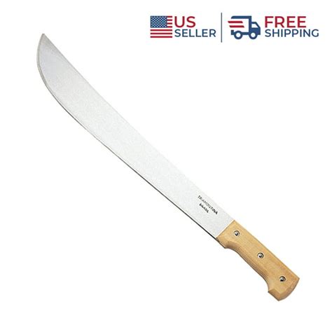 Tramontina P2643 22 Inch Bush Machete With Wood Handle