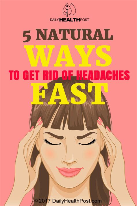 5 Natural Ways To Get Rid Of Headaches Fast