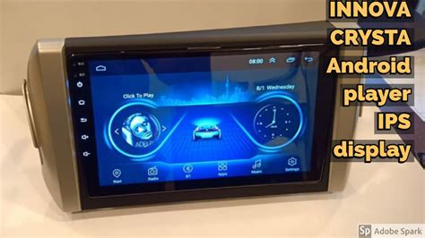 For Toyota Innova Crysta Android Car Stereo With Gorilla Glass And Ips