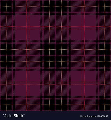 Purple Tartan Plaid Scottish Pattern Royalty Free Vector