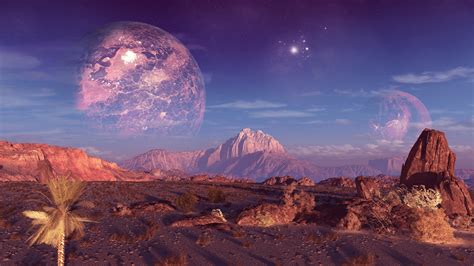 Alien Planet Landscapes Wallpaper Images