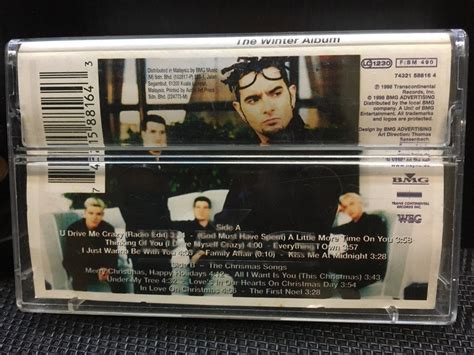 Cassette Eng Nsync The Winter Album Hobbies And Toys Music And Media Cds And Dvds On Carousell