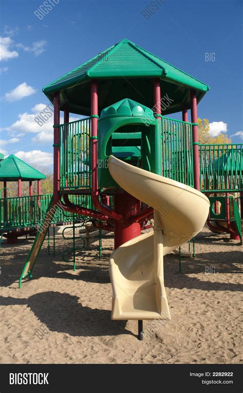 Playground Slide Image And Photo Free Trial Bigstock