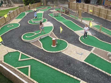 The Process Of Building A Miniature Golf Course