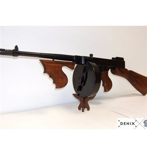 Denix Us M1928 Gangsters Submachine Gun Replica Hong Kong