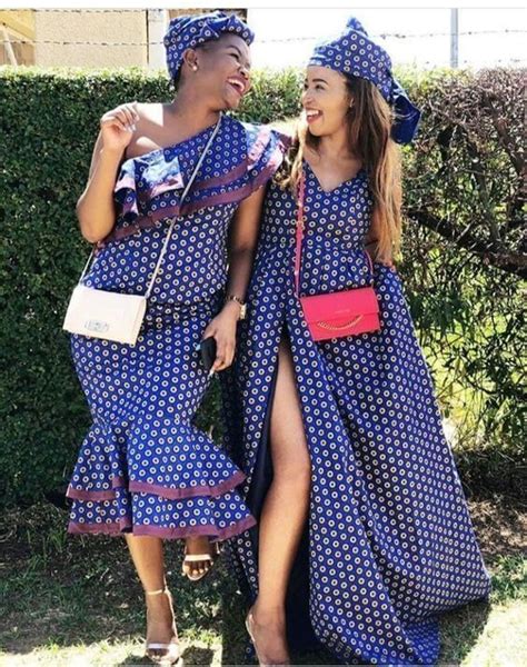 35 Traditional Shweshwe Dresses 2020 That Are Perfect Shweshwe