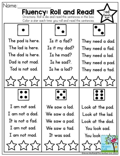 Cvc words simple sentences for kindergarten to read pdf. How to Teach CVC Word Families! | Reading fluency ...