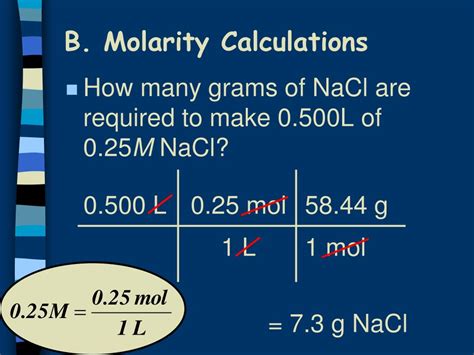 Ppt Ii Molarity P 412 415 Powerpoint Presentation Free Download