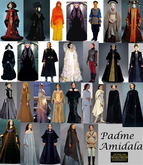 Almost All Of Padmes Outfits What A Fabulous Wardrobe Princesse