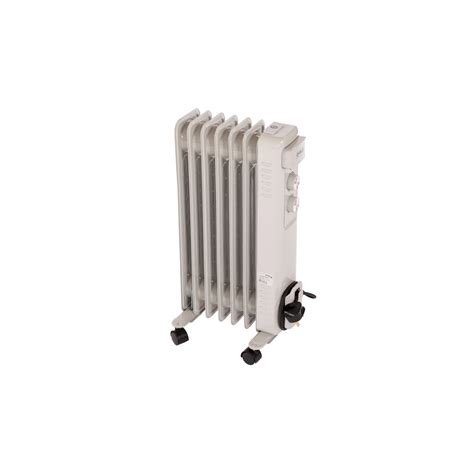 1500w 7 Fin Portable Oil Filled Radiator Electric Heater £4199