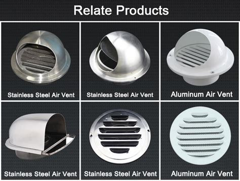 Hvac Stainless Steel Round Air Vent Cap With Non Return Damper Buy