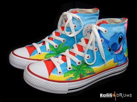 Lilo And Stitch Converse Lilo And Stitch Jazz And Drums Shoes Lilo