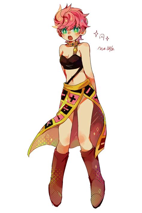 Trish Una Jojo No Kimyou Na Bouken And More Drawn By Demorzel Danbooru