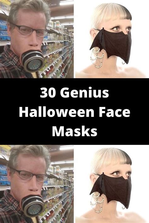 30 Genius Halloween Face Masks Grey Hair Transformation Halloween