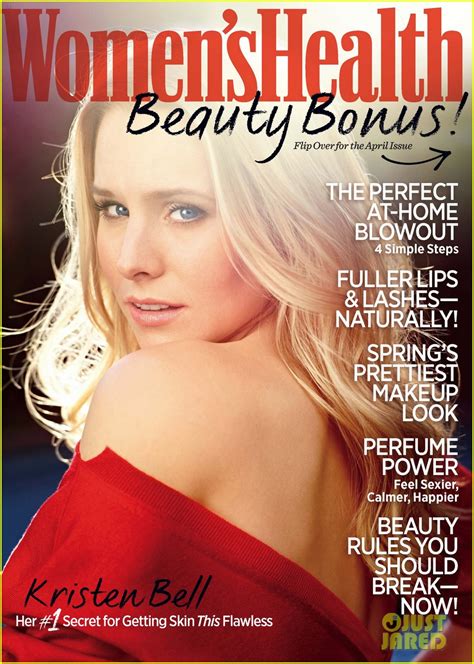 Kristen Bell Covers Womens Health April 2012 Photo 2637111
