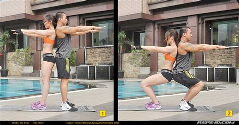 back couples squat reps indonesia fitness and healthy lifestyle
